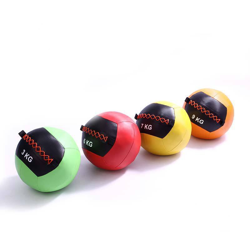 Training Double Colors Weight Wall Ball and Medicine Ball Hanging Ball