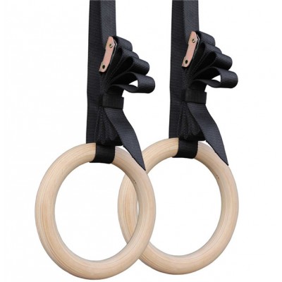 Weight Capacity Wooden Gymnastic Training Ring for Sale